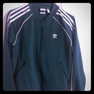 Adidas Original Three-Stripe Track Jacket.